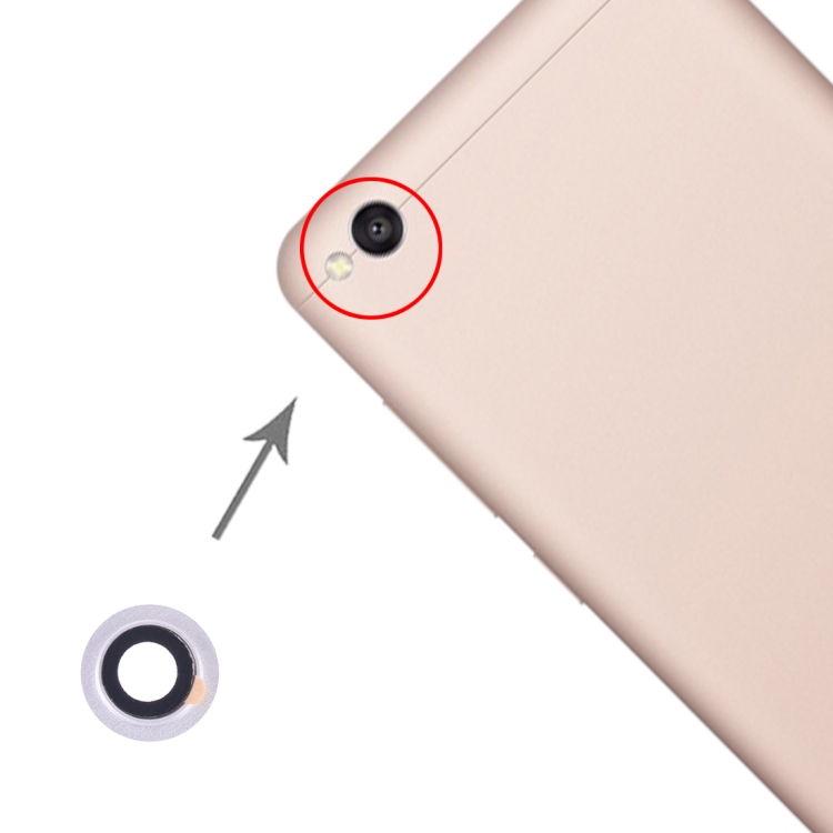 

Camera Lens Cover for Xiaomi Redmi 4A (Silver)