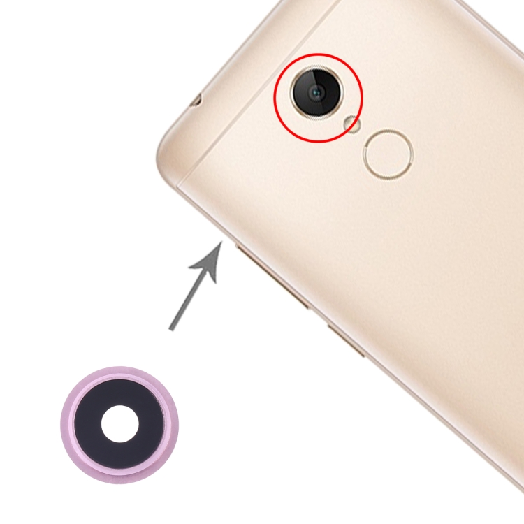 

10 PCS Camera Lens Cover for Xiaomi Redmi 5(Pink)