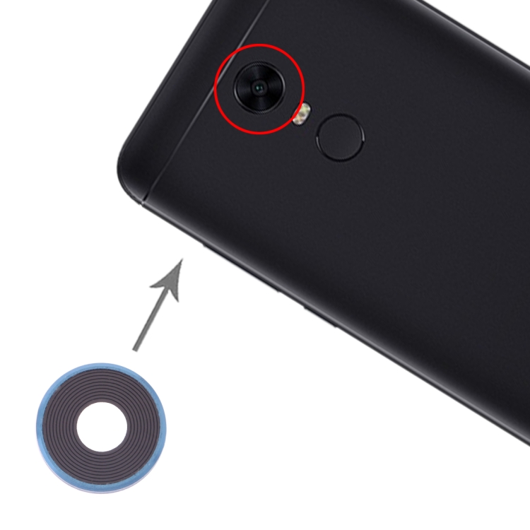 

10 PCS Camera Lens Cover for Xiaomi Redmi 5 Plus(Blue)