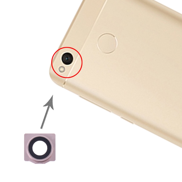 

10 PCS Camera Lens Cover for Xiaomi Redmi 4X(Gold)