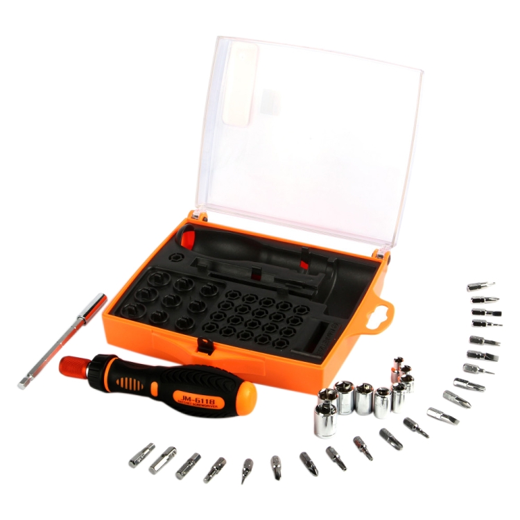 

JAKEMY JM-6118 33 in 1 Multi Tool Set Hand Tools Repair Tool Kit Precision Screwdriver Set