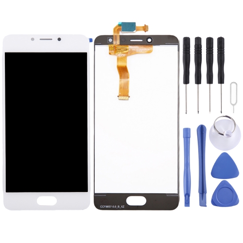 

LCD Screen and Digitizer Full Assembly for Meizu Meilan A5 / M5c(White)