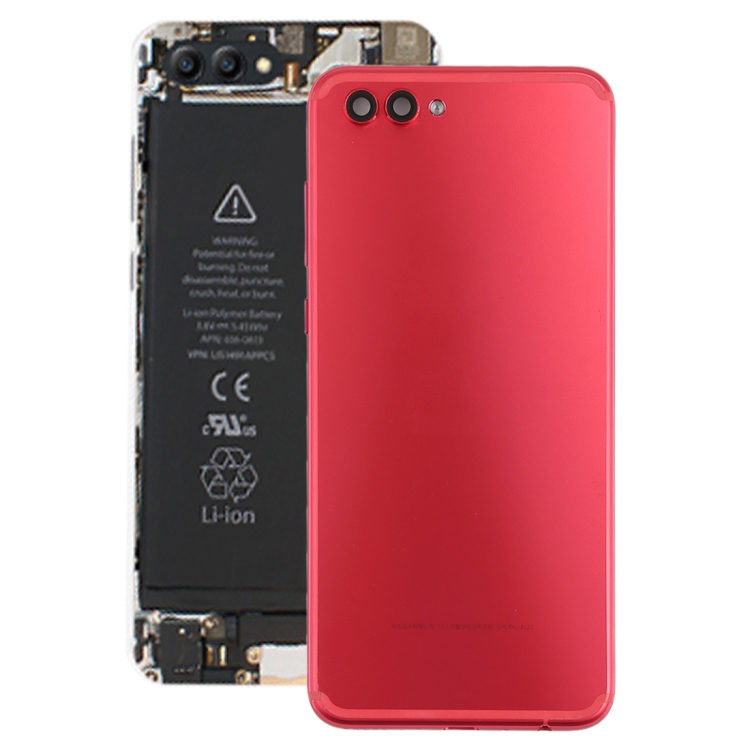 

Back Cover with Side Keys & Camera Lens (Original) for Huawei Honor View 10 / V10(Red)