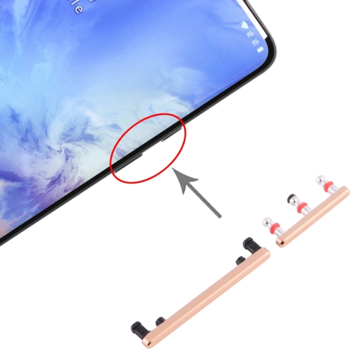 

Power Button and Volume Control Button for OnePlus 7 Pro(Gold)