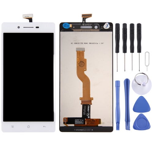 

For OPPO A33 LCD Screen and Digitizer Full Assembly(White)