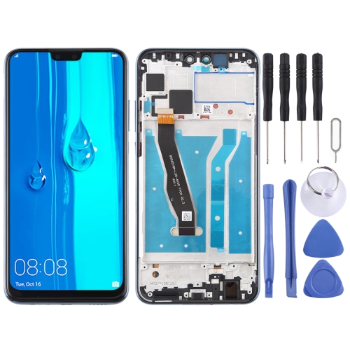 

LCD Screen and Digitizer Full Assembly with Frame for Huawei Enjoy 9 Plus (Black)