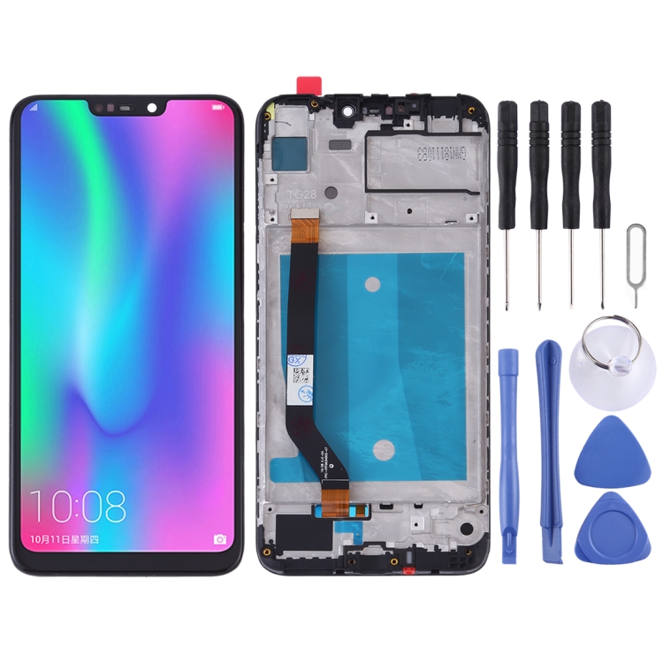 

LCD Screen and Digitizer Full Assembly with Frame for Huawei Honor 8C(Black)