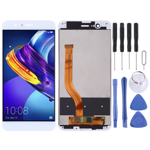 

LCD Screen and Digitizer Full Assembly with Frame for Huawei Honor V9 (White)