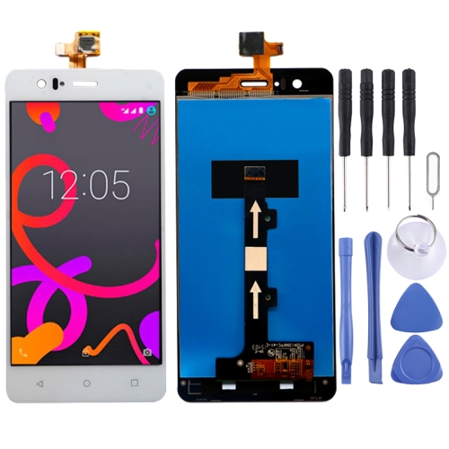 

LCD Screen and Digitizer Full Assembly for BQ Aquaris M5 (White)