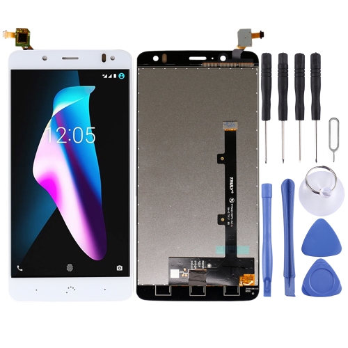 

LCD Screen and Digitizer Full Assembly for BQ Aquaris V Plus (White)