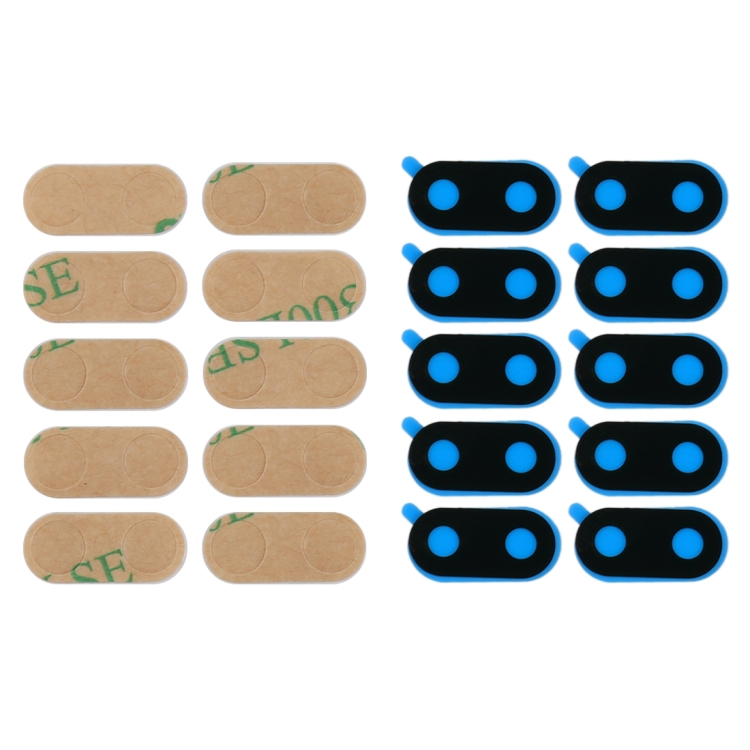 

10 PCS for Huawei Mate 10 Lite Back Camera Lens with Adhesive