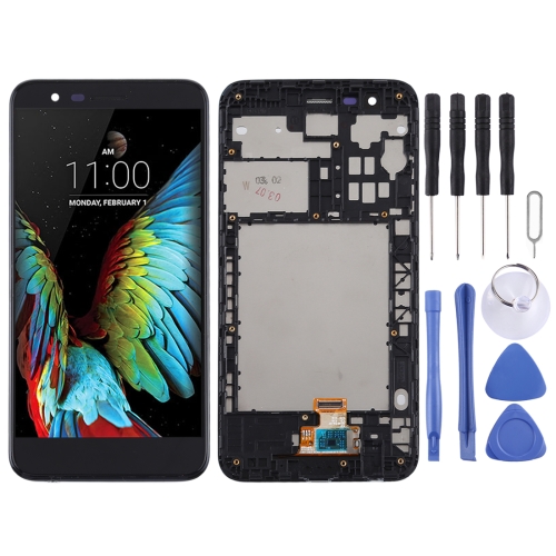 

LCD Screen and Digitizer Full Assembly with Frame for LG K30 / K10 (2018) / X410 (Black)