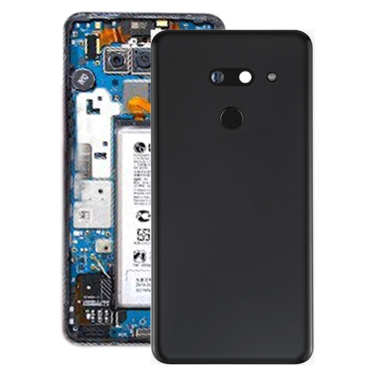 

Battery Back Cover with Camera Lens & Fingerprint Sensor for LG G8 ThinQ / G820 / G820N / G820QM7(Black)