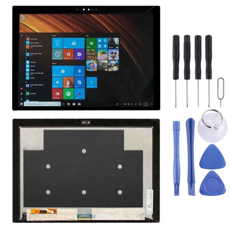 

LCD Screen and Digitizer Full Assembly for Lenovo Miix 630 (Black)