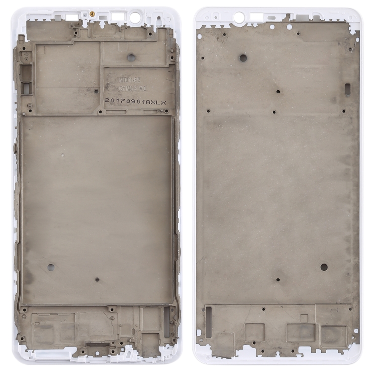 

For Vivo X20 Front Housing LCD Frame Bezel Plate(White)