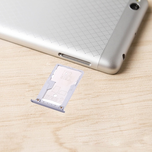 

For Xiaomi Redmi 3 & 3s SIM & SIM / TF Card Tray(Grey)