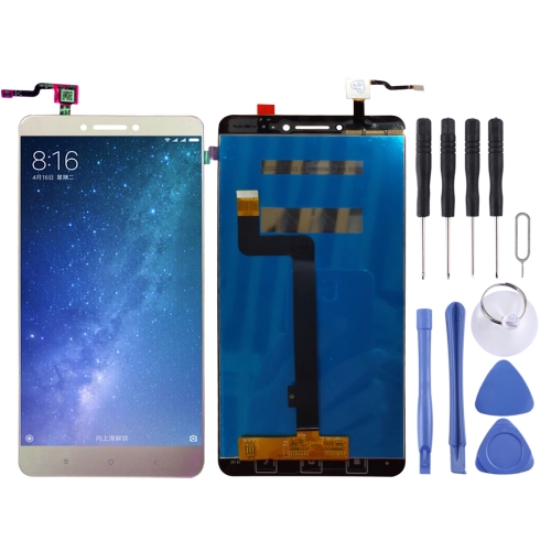 

LCD Screen and Digitizer Full Assembly for Xiaomi Mi Max 2 (Gold)