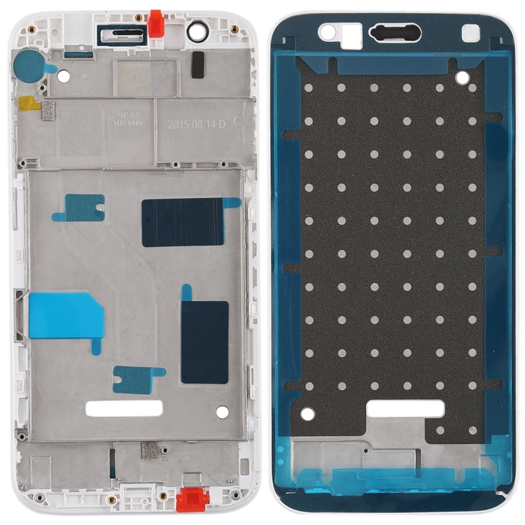 

Front Housing LCD Frame Bezel Plate for Huawei G7 Plus (White)