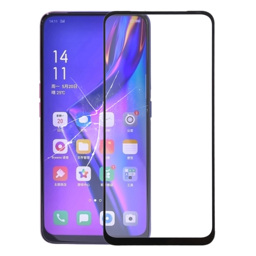 

Front Screen Outer Glass Lens for OPPO K3 (Black)