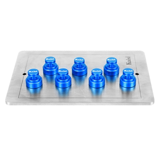 

Kaisi Universal DIY Stainless Steel Mobile Phone PCB Circuit Board Holder Fixture Repair Tool for Mobile (Blue)