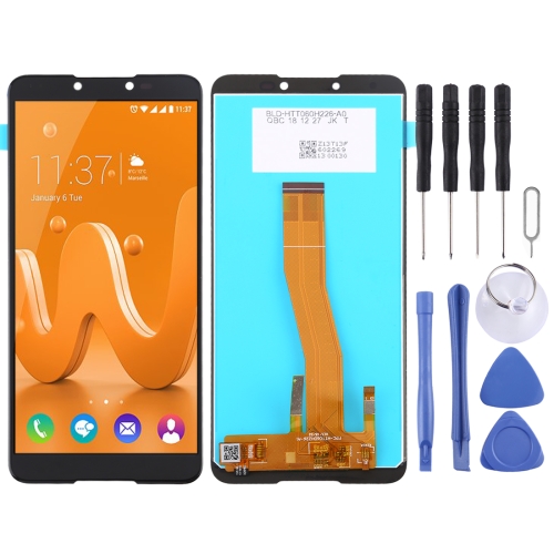

LCD Screen and Digitizer Full Assembly for Wiko JERRY4 (Black)