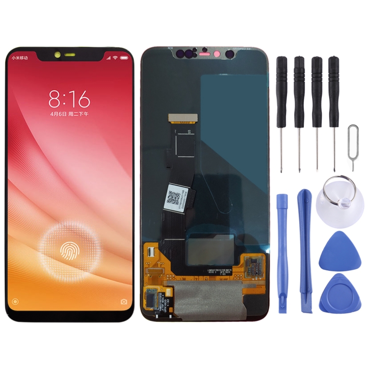 

LCD Screen and Digitizer Full Assembly for Xiaomi Mi 8 Pro (Black)