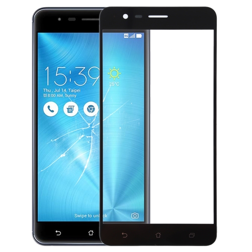 

Front Screen Outer Glass Lens for Asus Zenfone 3 Zoom ZE553KL / Z01HD (Black)