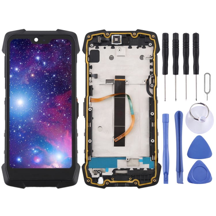 

LCD Screen and Digitizer Full Assembly for Blackview BV9700 Pro
