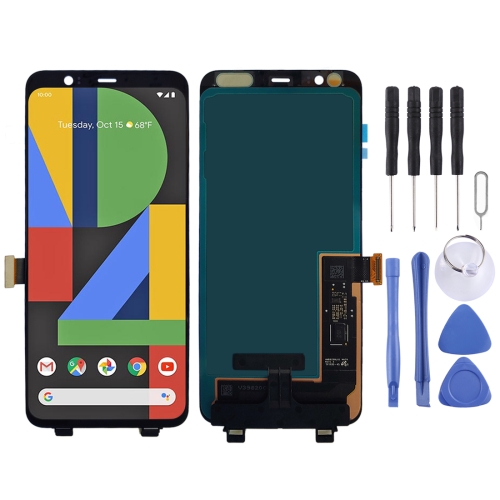 

LCD Screen and Digitizer Full Assembly for Google Pixel 4XL(Black)