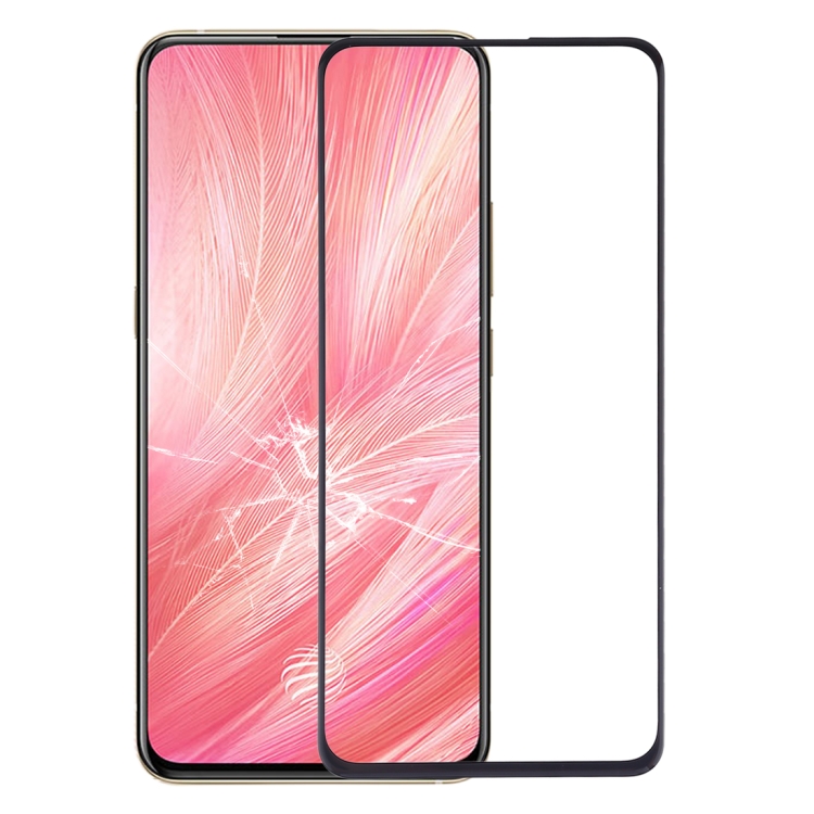 

Front Screen Outer Glass Lens for Vivo X27 (Black)