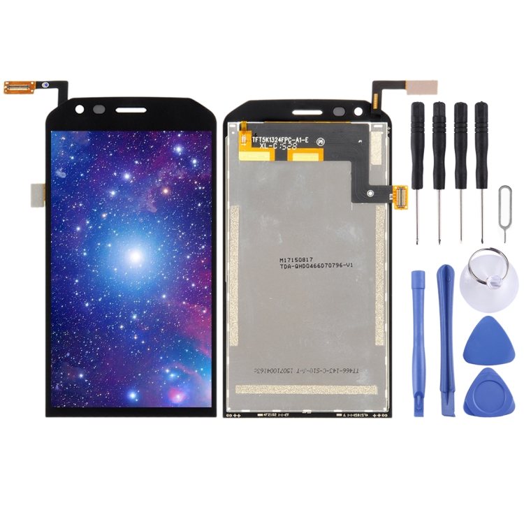 

LCD Screen and Digitizer Full Assembly for Caterpillar CAT S40(Black)