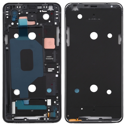 

Front Housing LCD Frame Bezel Plate for LG Q Stylo 4 Q710 Q710MS Q710CS (Black)