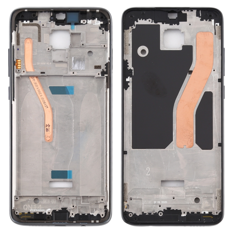 

Front Housing LCD Frame Bezel Plate for Xiaomi Redmi Note 8 Pro (Double SIM Version)(Black)
