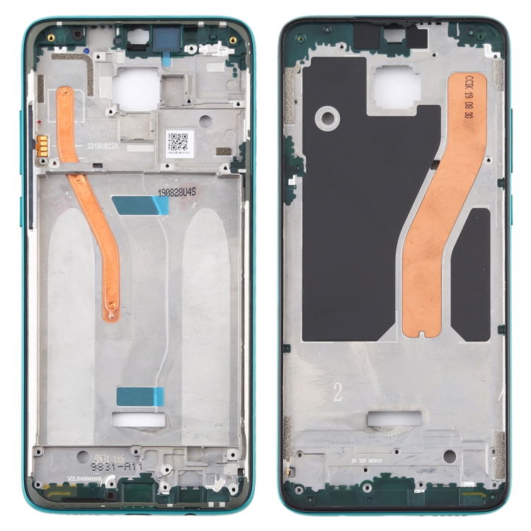 

Front Housing LCD Frame Bezel Plate for Xiaomi Redmi Note 8 Pro (Double SIM Version)(Green)