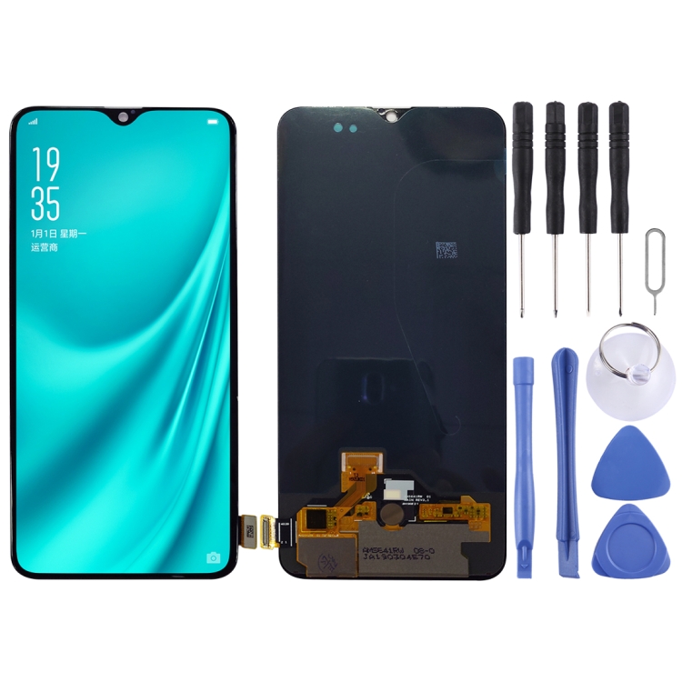 

LCD Screen and Digitizer Full Assembly for OPPO R15X (Black)