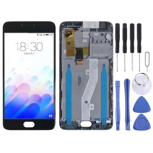 

LCD Screen and Digitizer Full Assembly with Frame for Meizu M3 Note (International Version) M681H M681Q(Black)