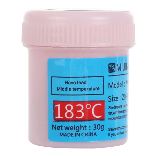 

MIJING 30g Middle Temperature Solder Paste(Pink)