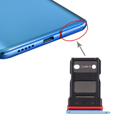 

Single SIM Card Tray for OnePlus 7T (Blue)