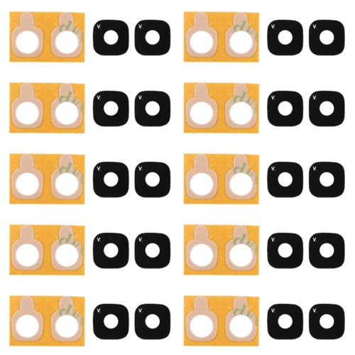 

10 PCS Back Camera Lens Cover with Sticker for Galaxy J5 Prime
