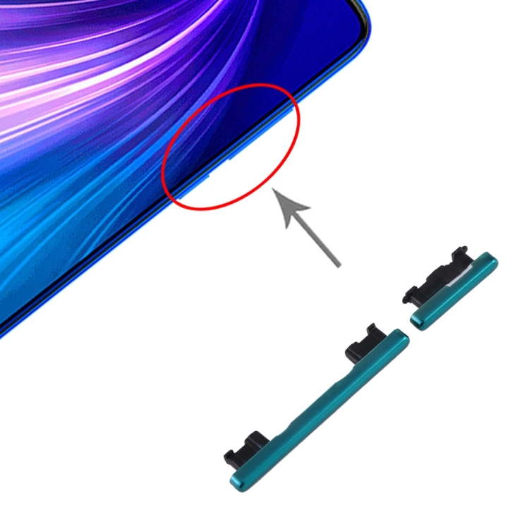 

Power Button and Volume Control Button for Xiaomi Redmi Note 8 Pro(Green)