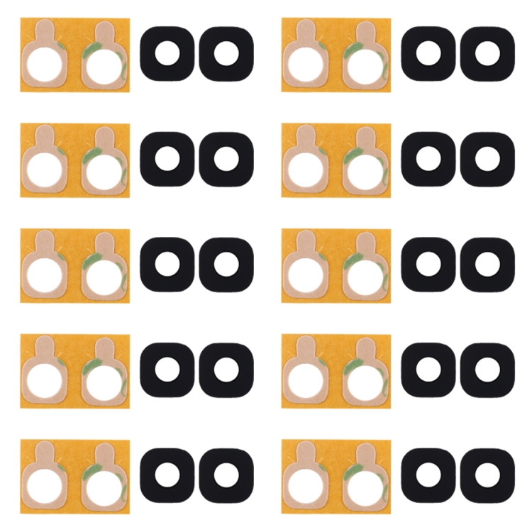 

10 PCS Back Camera Lens Cover with Sticker for Galaxy A3 (2017) / A320