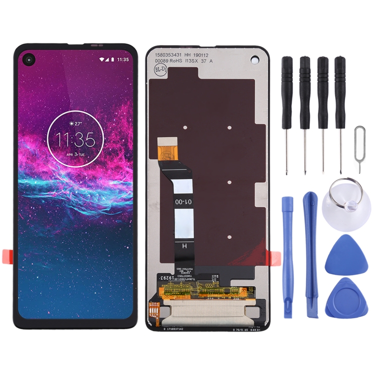 

LCD Screen and Digitizer Full Assembly for Motorola One Action