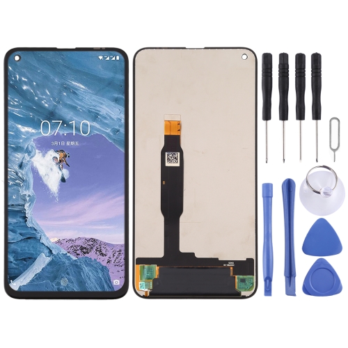 

LCD Screen and Digitizer Full Assembly for Nokia X71 (Black)