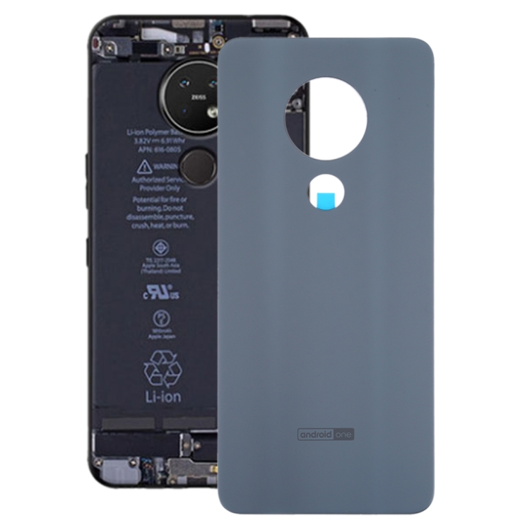 

Battery Back Cover for Nokia 7.2 / 6.2 TA-1196 / TA-1198 / TA-1200 / TA-1187 / TA-1201 (Frosted Silver)