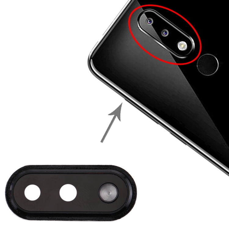 

Camera Lens Cover for Nokia X5(Black)