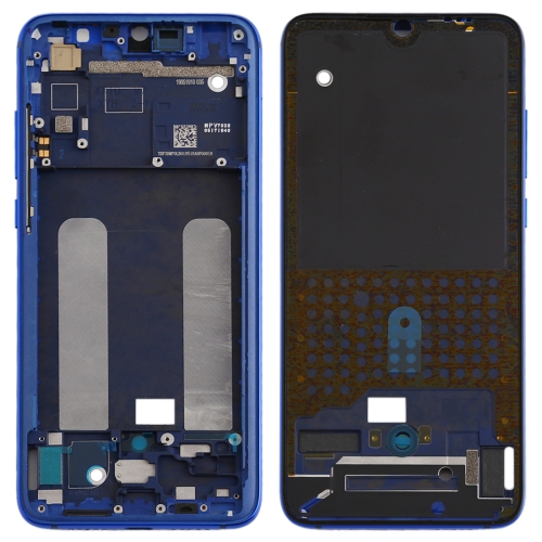 

Front Housing LCD Frame Bezel Plate for Xiaomi Mi CC9 / 9 Lite(Blue)