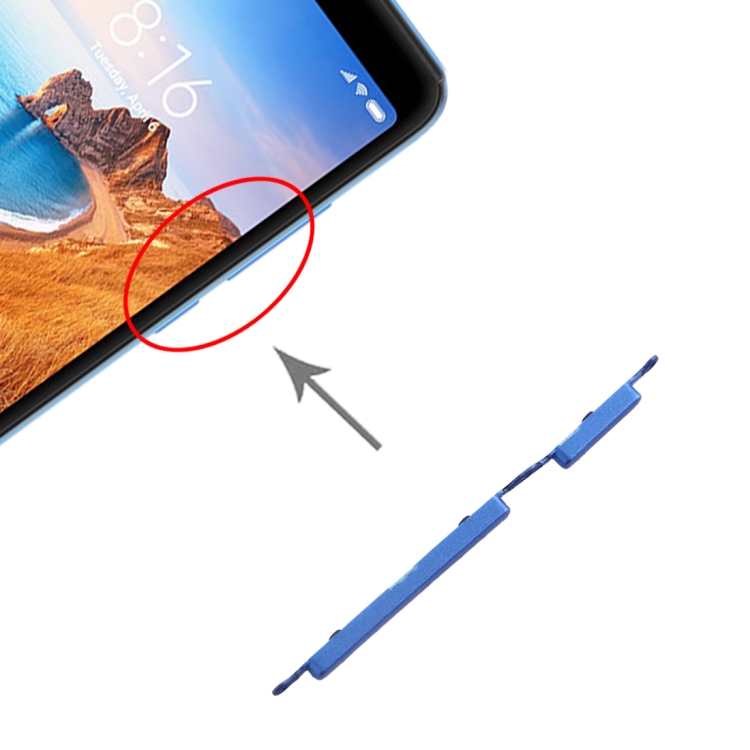 

Side Keys for Xiaomi Redmi 7A(Blue)