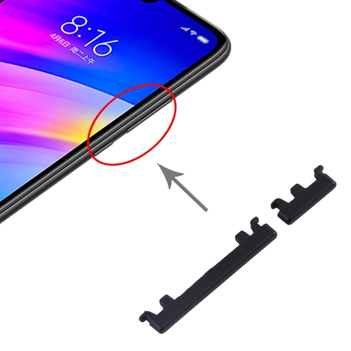 

Side Keys for Xiaomi Redmi 7(Black)