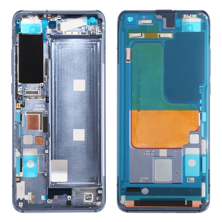 

Front Housing LCD Frame Bezel Plate for Xiaomi Mi 10 5G / Mi 10 Pro 5G(Grey)