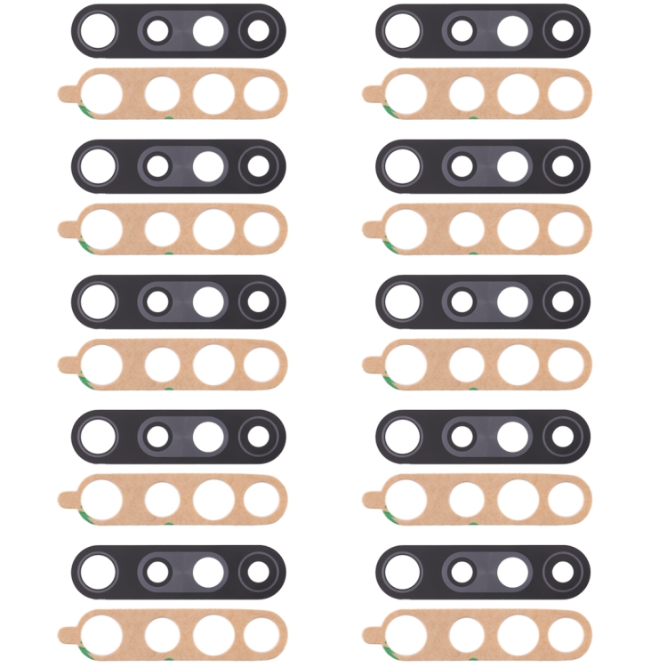 

10 PCS Back Camera Lens for Xiaomi Redmi K30/Redmi K30i 5G/Redmi K30 5G Racing